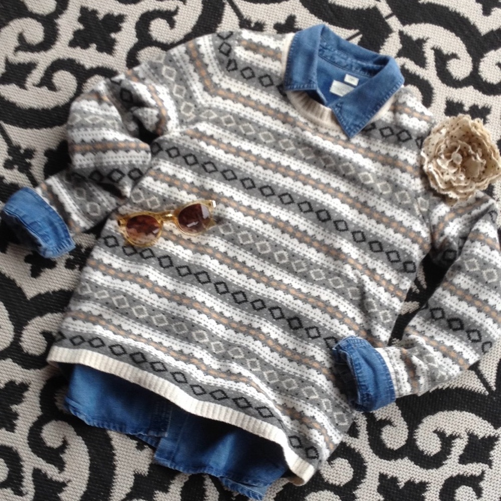 Madewell Multi colored sweater